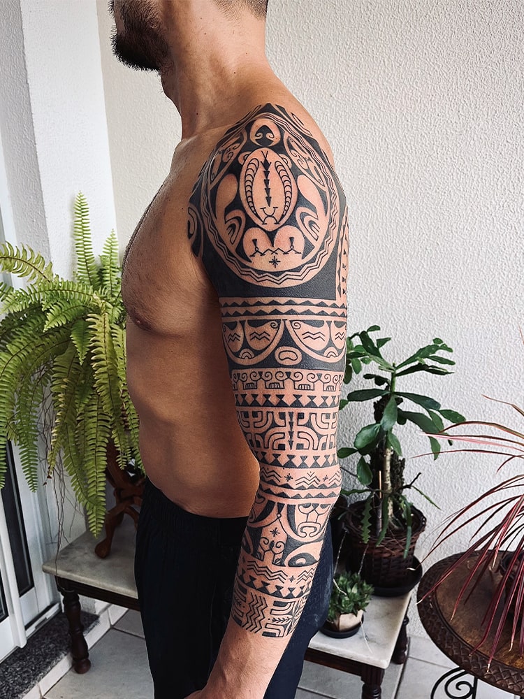 Arte Primal, Guerreiro Moderno